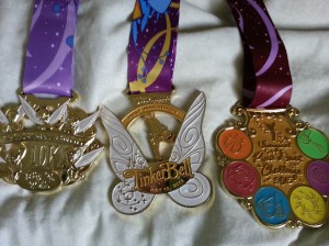 Pixie Dust Challenge medals