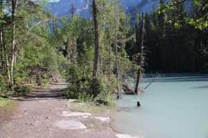 The trail to Kinney Lake