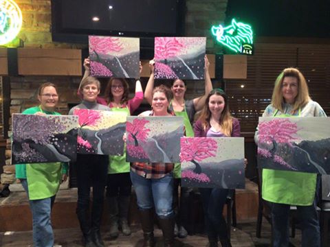 paint night